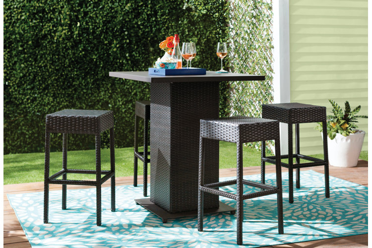 Spectator height outdoor on sale bar stools